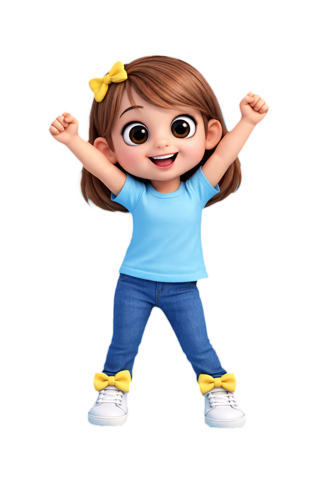 Niña feliz