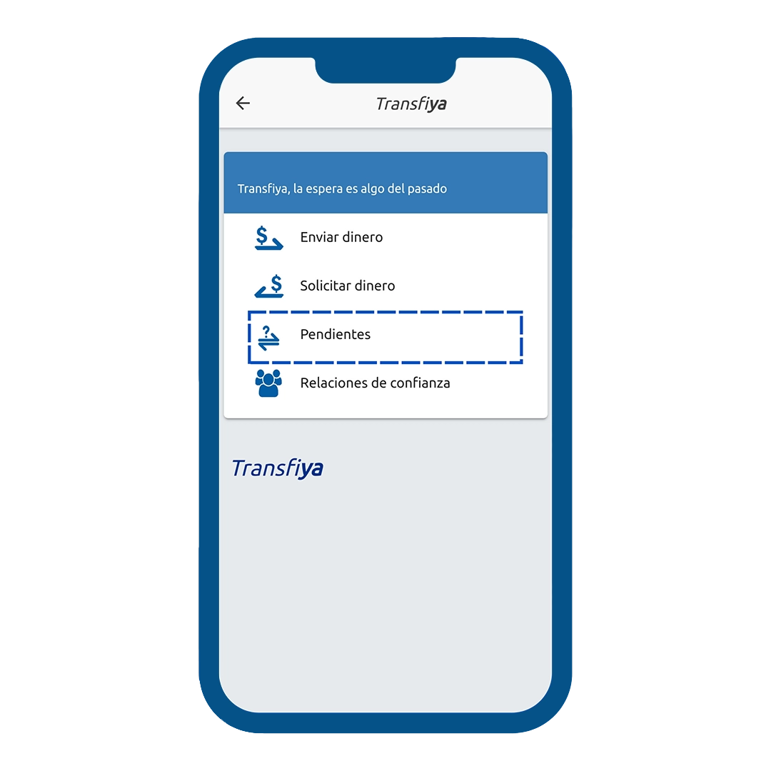 paso 4 recibir dinero transfiya con Cooprofesores