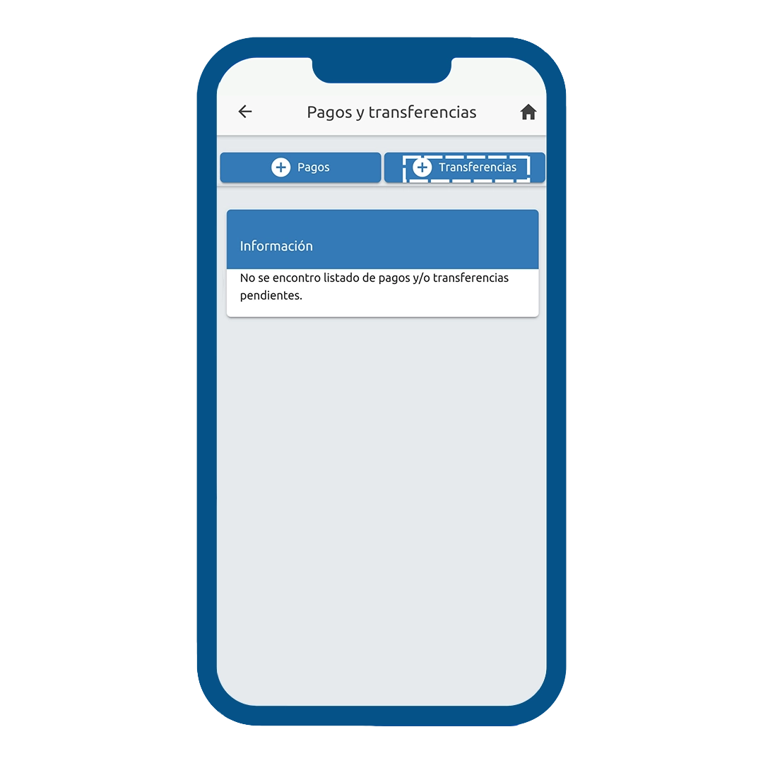 Transferencias Cooprofesores Paso 6 para transferencias de Cooprofesores desde la App