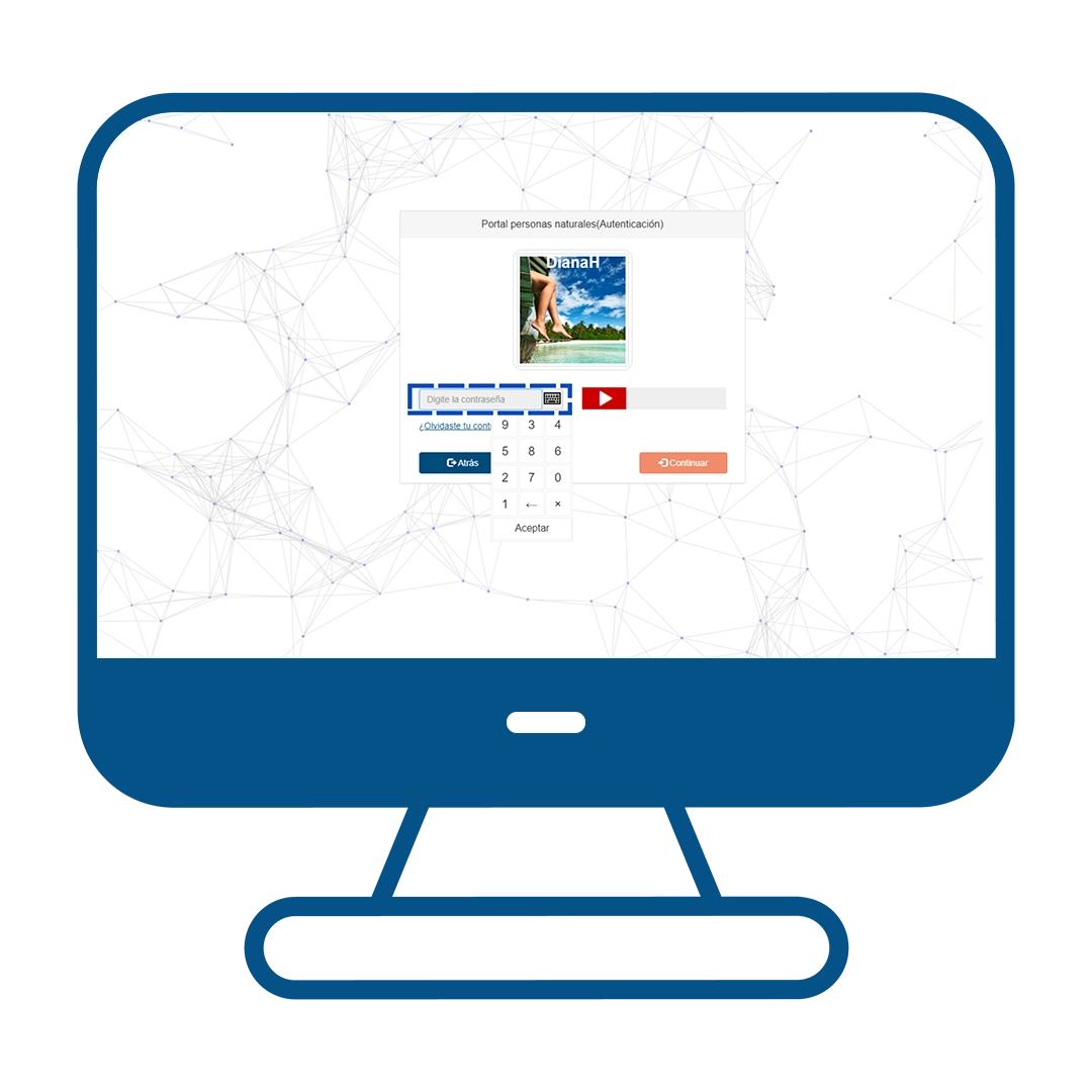 Paso 5 del instructivo para enviar dinero en Transfiya desde el Multiportal Banca Maestra