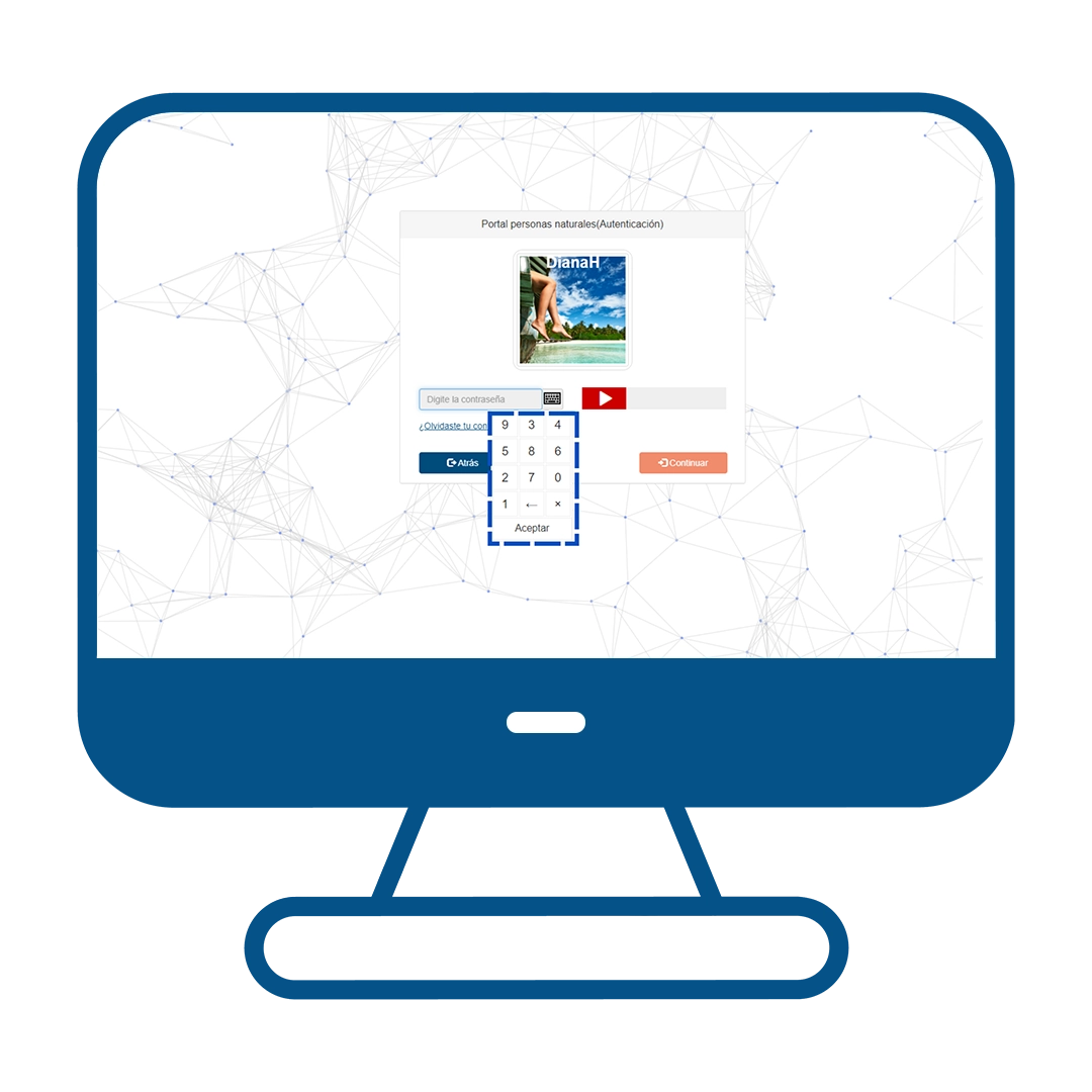 Paso 6 del instructivo para enviar dinero en Transfiya desde el Multiportal Banca Maestra