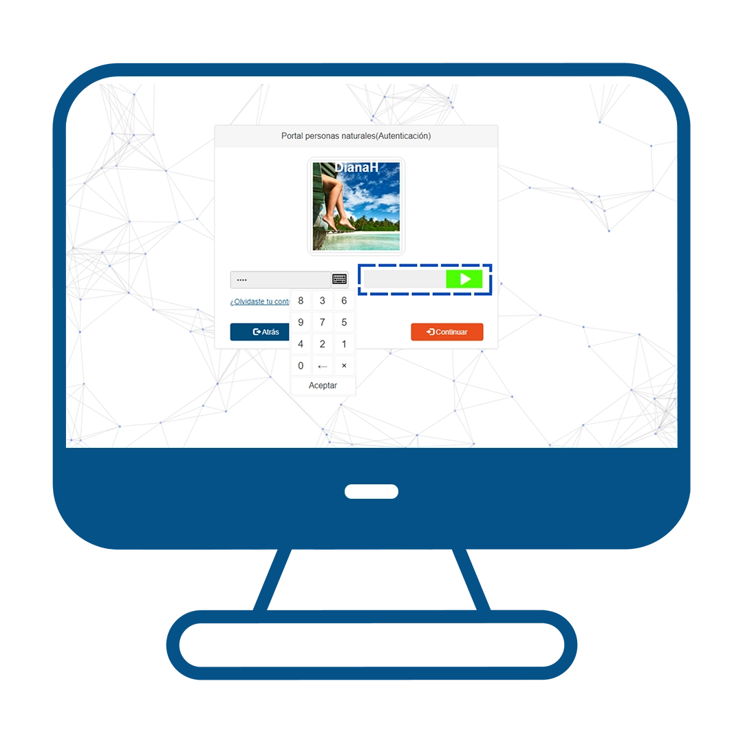 Paso 7 del instructivo para enviar dinero en Transfiya desde el Multiportal Banca Maestra