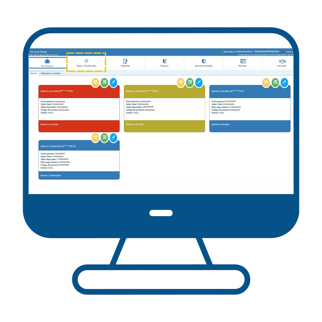 Paso 9 del instructivo para enviar dinero en Transfiya desde el Multiportal Banca Maestra